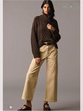 Velvet by Graham & Spencer Yellow Wide Leg Pants
